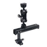 FEICHAO Magic Arm Kit Double Head 1/4 to 3/8 with Universal Handle for F5Pro , A7C ,XT4 Camera Micro Frame Monitors
