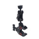 CNC Super Clamp with Tripod Adapter 1/4'' 3/8'' Screw Hole Compatible with Hero 13 Mount Camera Monitor LED Light Mic Handlebar Mount Bracket