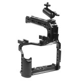 Camera Cage Protective Stabilizer Rig 1/4  3/8  Holes Cold Shoe Mount Monitor Holder for FUJI XT20 XT30 Handheld Extension Case