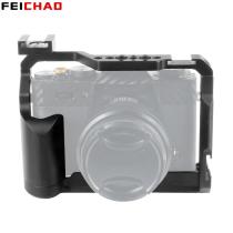 Camera Cage Protective Stabilizer Rig 1/4  3/8  Holes Cold Shoe Mount Monitor Holder for FUJI XT20 XT30 Handheld Extension Case