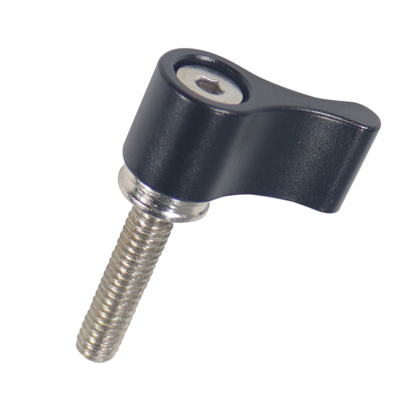 FEICHAO Adjustable Hand Screw M4*17 Rotation Radius 15mm Single Wing for Photographic Equipment Camera