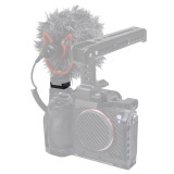 FEICHAO Mini Cold Shoe Mount Bracket with 1/4  Screws for Monitor LED Light Microphone DSLR Camera Cage