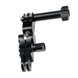 360° Arm Magic Hand Extension Adapter Swivel Joint Helmet Tripod Mount CNC for Gopro Hero 13 9 8 7 5 for DJI Osmo Action Camera Acc
