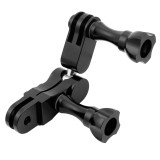 360° Arm Magic Hand Extension Adapter Swivel Joint Helmet Tripod Mount CNC for Gopro Hero 13 9 8 7 5 for DJI Osmo Action Camera Acc