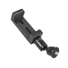 FEICHAO Mini Gimbal Phone Clip 360 Degree Free Adjustment Aluminum Alloy for 60~88mm Mobile Phone
