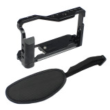 for Fuji X-E4 XE4 Camera Cage Protective Housing Frame Top Handle Grip Cold Shoe Arri Mount Extension Kit Stabilizer Photo Video