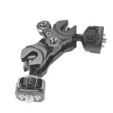 Magic Arm Multi-Function 360 Rotation Double Ball Head with Arri Pin 1/4 3/8 Screw Mount Adapter for Sony A7C DSLR Camera Cage