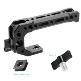 Top Handle Grip 1/4 3/8 Screw Lifting Bracket Holder Mount Aluminum Alloy for Camera Cage DSLR 5D2 GH4 Video Stabilizer Rig Kit