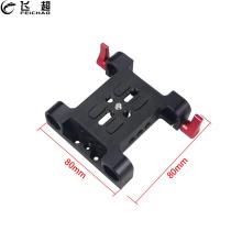 Quick Release Adapter Baseplate With 15mm Rod Clamp For DSLR Camera Cage Rig Shoulder Support System Photography Accessories