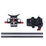 Quick Release Adapter Baseplate With 15mm Rod Clamp For DSLR Camera Cage Rig Shoulder Support System Photography Accessories
