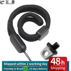 1/4 Inch Handle Camera Screw 1/4  D Ring Adapter w 15cm Adjustable Hand Wristband Lanyard Strap Sling for Tripod Photo Studio