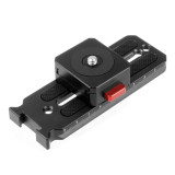 Camera QR Quick Release L Plate Clamp V Mount Lock for Tripod Monopod Microphone Vlog Bracket DSLR Gimbal for DJI Ronin S Zhiyun