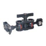 Dual Ball Joint Magic Arm with 1/4'' Screw Quick Release Board ARRI Pin for SLR Camera Light Monitor Phone Holder Accessories