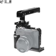 Camera Cage Rig Handle Grip Top 15mm Rod Clamp Mount for SLR Fujifilm XT-20 XT-30 XT20 XT30 Stabilizer Form-Fit Protective Frame