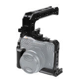Camera Cage Rig Handle Grip Top 15mm Rod Clamp Mount for SLR Fujifilm XT-20 XT-30 XT20 XT30 Stabilizer Form-Fit Protective Frame