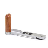 Wooden Side Handle Bracket Tripod Quick Release Plate Base L Type Handgrip For NIKON ZFC z-fc Digital Camera Tripod Accessories