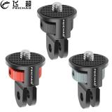 Universal 360 Swivel 1/4  Screw Converter Mini Tripod Adapter Compatible with Pocket 4/Hero 13 10 9 8 7 Eken Insta360 One X X2 R Action Camera