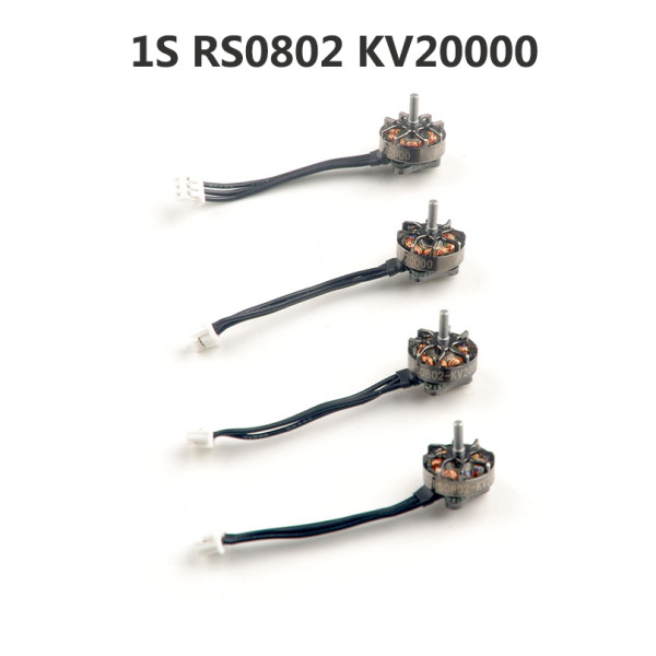 JMT HappyModel 4PCS RS0802 KV20000 1S Brushless Motor for FPV Freestyle Mobula7 Mobula7 HD 1S Tinywhoop Drones DIY Parts