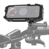 Feichao for Insta360 ONE X2 Protective Case Cage Action Camera Rig with Cold Shoe Magnetic Mount Camera Cage