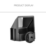 Camera Flip Screen Plastic Frame with 3 Cold Shoe Mount for Canon /Nikon /Sony A6500/6300 for Fuji XT20/30 DSLR SLR Vlog Video
