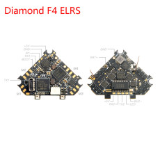 HappyModel DiamondF4 ELRS / FRSKY AIO 5in1 Flight Controller Built-in 400mW OPENVTX BLS 5A ESC OSD for Mobeetle6