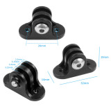 1x Mini Tripod Mount Extension Bike Connector Holder Adapter Fixed Seat Base For GoPro 13 10 9 8 7 Insta360 One X Yi Action Camera