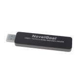 NovelGoal LM903 USB3.1 to PCI-E M.2 M-key TYPE-A SSD Hard Disk Box Adapter External Enclosure Case for NVME 2242/2260/2280 SSD
