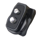 Cold Shoe Mount Adapter Base with 1/4  Mounting Screw for DSLR Camera Cage Flash LED Light Microphone Bracket Hot Shoe Adapter