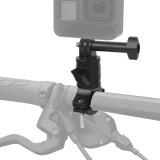 Motorcycle Handlebar Mount Clip D30 Tube Clamp Anti-loose Knob Lock for GoPro 13 10 9 Xiaoyi 4K Action Camera Mobile Helmet Bracket