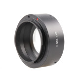 Aluminum Alloy Lens Adapter Ring for M42 Mount Lens to Canon EOS R / Nikon Z6Z7 Cameras M42/MD/T2 to EOSR M42/CY-N/Z T2-Nikon Z
