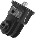 Aluminum Alloy 1/4 inch Mini Tripod Adapter Mount for Gopro 13 10 9 8 7 Max for Insta360 One for DJI Osmo Action Camera Accessories