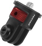 Aluminum Alloy 1/4 inch Mini Tripod Adapter Mount for Gopro 13 10 9 8 7 Max for Insta360 One for DJI Osmo Action Camera Accessories