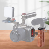 FEICHAO Universal Camera Cage Side Handle for  Handle Grip 1/4 Screw Cold Shoe Micro Video Flash Light