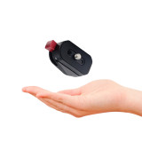 FEICHAO Camera Quick Release Plate 1/4 Screw for SLR Micro Single Camera