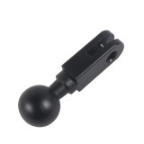 17mm Ball Head Mount 1/4  Screw Male/Female Adapter for Gopro Hero Insta360 Action Camera Accessories