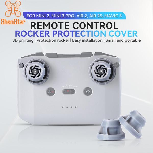 FEICHAO 2x Rocker Protective Cover for DJI Mini 3 Pro/Mini 2/ Mavic 3/ Air 2/2S Remote Controller Thumb Joystick Protection Cap