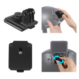 New Version Adjustable Knob Lock Fixed Mount Helmet 3 Hole NVG Base Holder Adapter for Hero 13 11 10 9 Aluminum Alloy