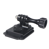 New Version Adjustable Knob Lock Fixed Mount Helmet 3 Hole NVG Base Holder Adapter for Hero 13 11 10 9 Aluminum Alloy