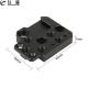 Expansion Adapter Board Monitor Mount Holder for DJI Ronin S/SC/RS2/RSC2 Gimbal Mounting Plate with 1/4 3/8 Hole Cold Shoe Mount