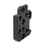 Expansion Adapter Board Monitor Mount Holder for DJI Ronin S/SC/RS2/RSC2 Gimbal Mounting Plate with 1/4 3/8 Hole Cold Shoe Mount