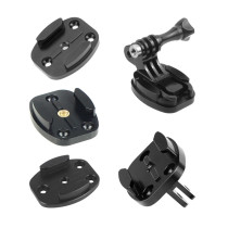 Aluminum Quick Release Tripod Mount Flat Surface Buckle Base Sports Camera Interface Adapter for Gopro 13 10 9 8 7 Vlog Accessories