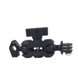 Aluminum Alloy Double Socket Arm for 25mm/1 Inch Ball Head Holder Mount Clamp for RAM Bicycle Motorcycle Camera Extension Arm