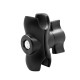 Aluminum Alloy Double Socket Arm for 25mm/1 Inch Ball Head Holder Mount Clamp for RAM Bicycle Motorcycle Camera Extension Arm