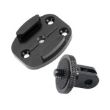 Aluminum Quick Release Tripod Mount Flat Surface Buckle Base Sports Camera Interface Adapter for Gopro 13 10 9 8 7 Vlog Accessories