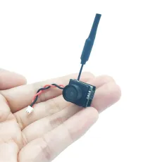 Mini 5.8G FPV 48CH 25mW Transmitter VTX Camera with 600TVL 120 Degree AIO Camera Only 3.6g for RC Indoor FPV Racing Drone Parts