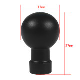 1/4  Screw Adapter for OS-MO 360/Gopro Hero Insta360 Action Camera Phones GPS Holder Accessories 13mm/15mm/17mm/20mm/25mm Ball Head Mount