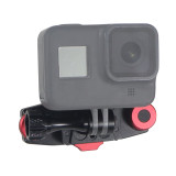 Quick Release Waist Belt Clip with V Plate Fast Switch For OSMO 360/GoPro Insta360 SJCAM Action Camera Shoulder Strap Clamp Backpack Clip