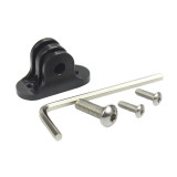 Action Camera Tripod Adapter to Bike Handlebar Holder Base Mount for GoPro 13 for Garmin GACIRON Flashlight Bryton MTB Motorcycle