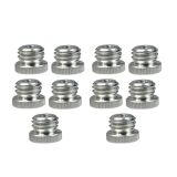 1/4 to 5/8 3/8 to 5/8 Adapter Screw for Laser Level Tripod Adapter Light Stand Bracket Tripod Monopod Photography Accessories