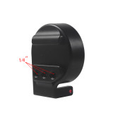 Ring Clamp Adapter for DJI OM 5 OSMO Mobile 5 Gimbal Mic Mount Extension Cold Shoe 1/4  Thread Video Microphone Lights Holder